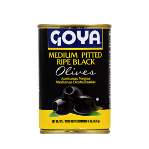 170g Ripe Black Goya Olives (Alpiste)
