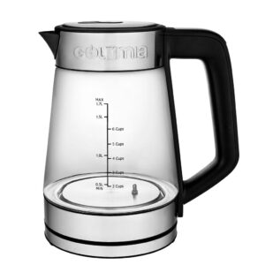 17L Gourmia Cordless Kettle with Handle and Digital Control Panel