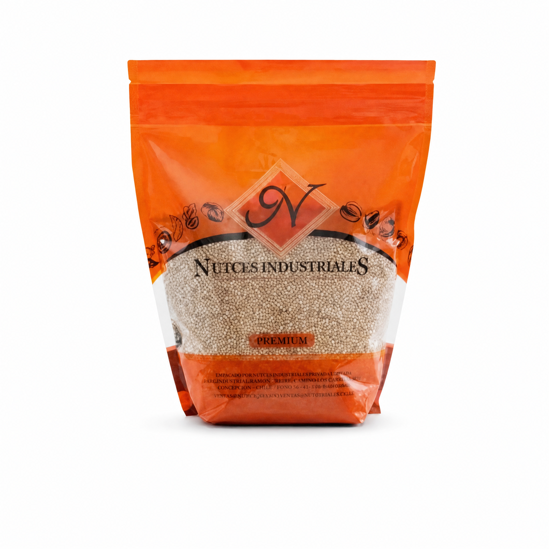 1Kg Organic White Quinoa (Nueces Industriales) 1Kg Organic White Quinoa (Nueces Industriales)