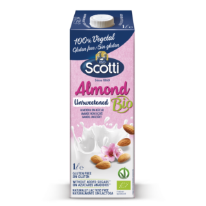 1L Scotti Unsweetened Almonds Milk (Alpiste)