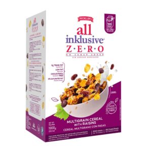 1kg All Inklusive Multigrain Cereal with Raisins No Added Sugar