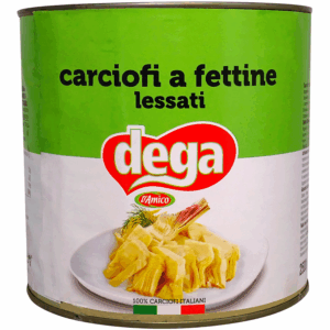 2.5 Kg Dega (Carciofi a Fettine al Naturale) Sliced Artichokes