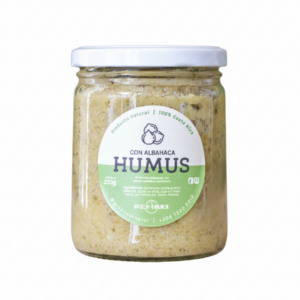 230g Hummus With Basil Jar (Green Corner)
