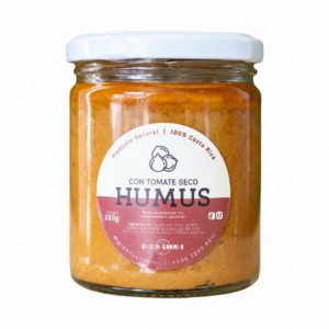 230g Humus With Dried Tomato Jar (Green Corner)