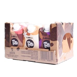 250ml Dos Pinos Me Latte Cold Coffee with Assorted Flavors 9 Units
