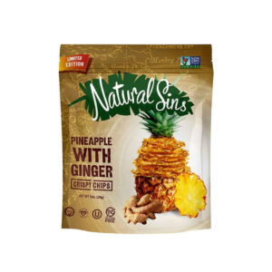 28g Natural Sins Crispy Ginger Pineapple Flakes (Alpiste)
