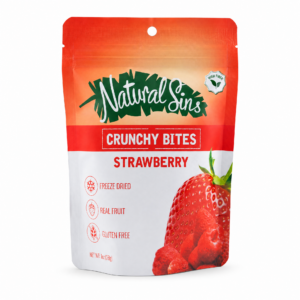 28g Strawberry Crunchy Bites (Nueces Industriales)