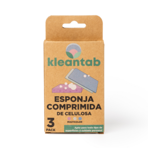 3 Cellulose Dishwashing Sponges (Kleantab)