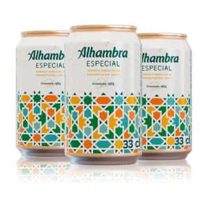 330ml Alhambra Especial Golden Lager Beer 12 Units