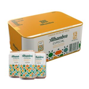 330ml Alhambra Especial Golden Lager Beer 12 Units