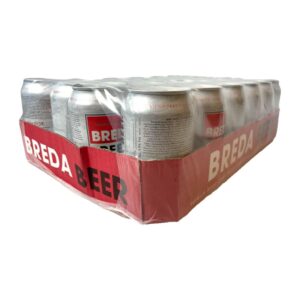 330ml Breda Beer Dutch Lager in Can 24 Units