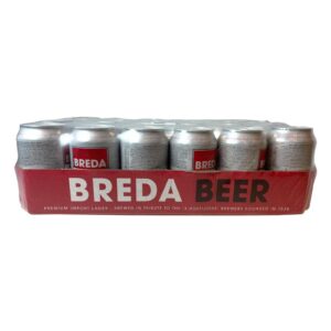 330ml Breda Beer Dutch Lager in Can 24 Units