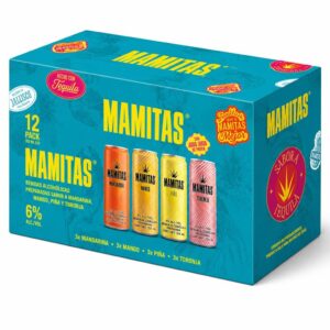 355ml Mamitas Tequila Cocktail Assorted Flavors 12 Units