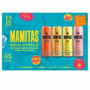 355ml Mamitas Tequila Cocktail Assorted Flavors 12 Units