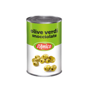 4.1 Kg Dega (Olive Verdi Denocciolate) Pitted Green Olives