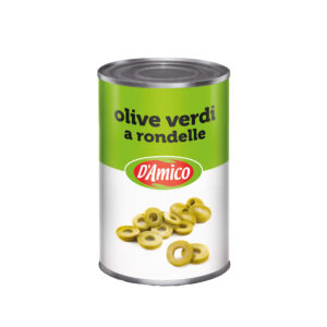 4.1 Kg Dega (Olive Verdi Rondelle) Sliced Green Olives