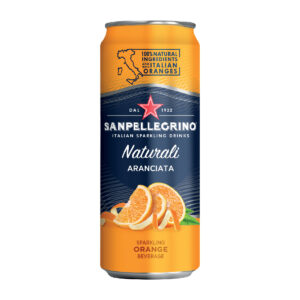 4 Pack 330ml San Pellegrino Aranciata Sparkling Soda (Alpiste)
