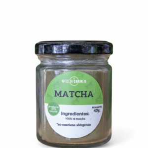 40g Matcha Tea Jar(Green Corner)