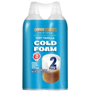 425g Coffee Toppers Cold Foam 2 Units