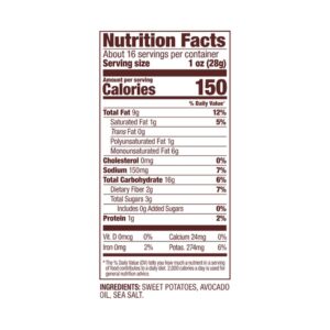 454g Jacksonx27s Sweet Potato Chips