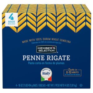 454g Memberx27s Selection Penne Pasta 4 Units