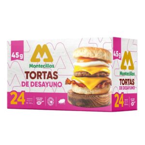 45g Montecillos Breakfast Sandwiches 24 Units