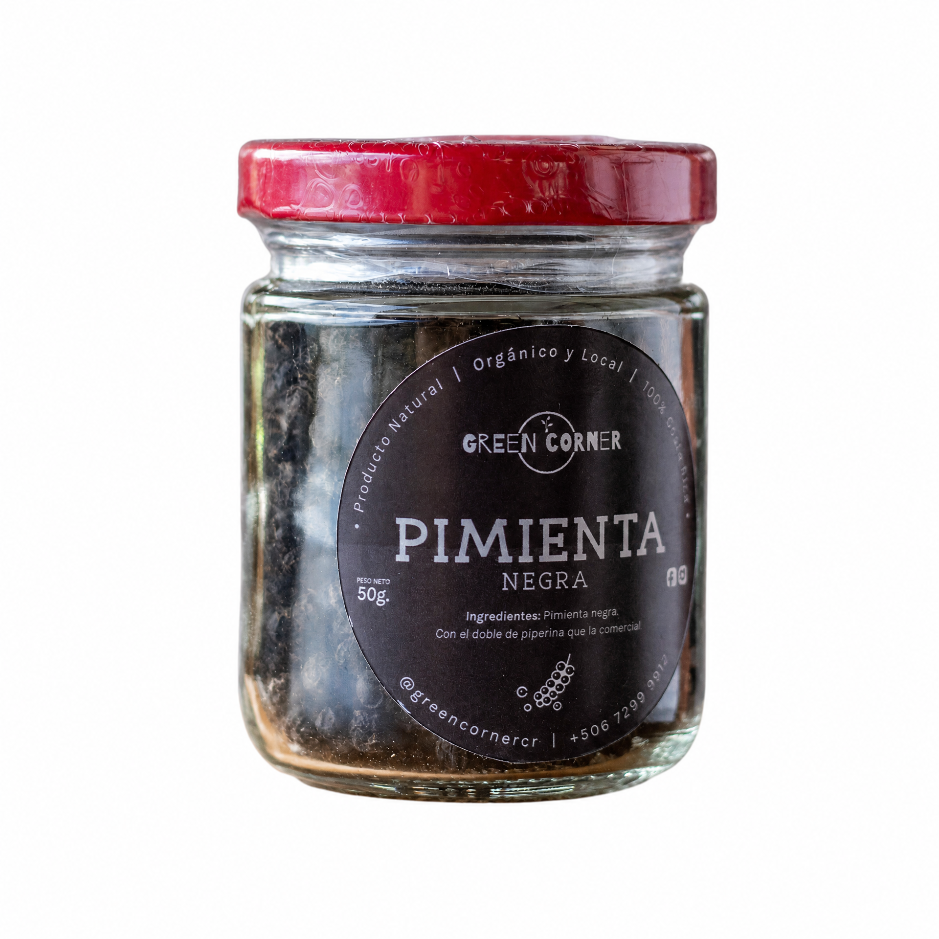 50 g Whole Black Pepper (Green Corner) 50 g Whole Black Pepper (Green Corner)