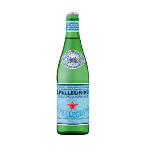 500ml S.Pellegrino Italian Sparkling Water in Glass