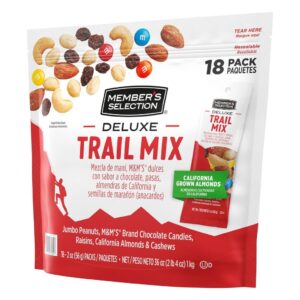 56g Memberx27s Selection Deluxe Trail Mix with MMx27s 18 Units