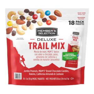 56g Memberx27s Selection Deluxe Trail Mix with MMx27s 18 Units