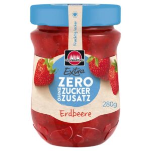 280g Schwartau Extra Strawberry Zero Jam (Alpiste)