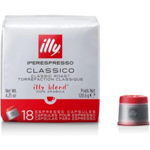 120.6g Illy Iperespresso Red Coffee Capsules (Alpiste)