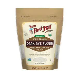 624g Organic Dark Rye Flour (Bob's Red Mill)
