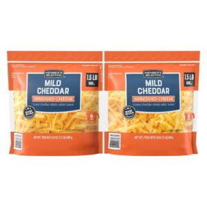 680g Memberx27s Selection Shredded Cheddar Cheese 2 Units