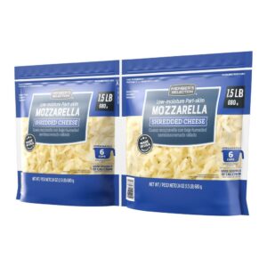 680g Memberx27s Selection Shredded Mozzarella Cheese 2 Units
