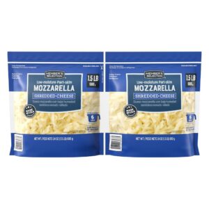680g Memberx27s Selection Shredded Mozzarella Cheese 2 Units