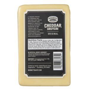 680g Wood River Cheddar Gruyere Cheese