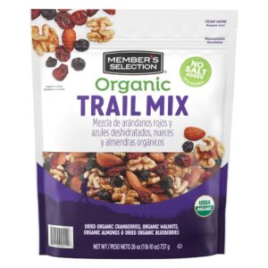 737g Memberx27s Selection Organic Trail Mix with Cranberries