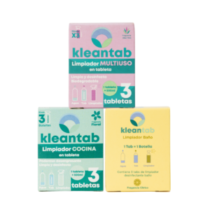 9-Tablet Multiset - Multipurpose, Bathroom and Kitchen Refill (Kleantab)