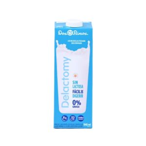 946ml Dos Pinos Delactomy and Skim Milk 12 Units
