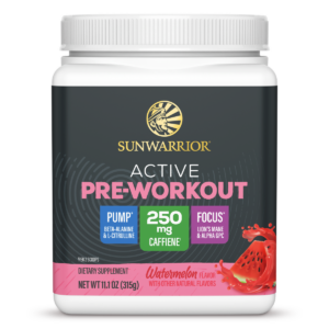 315g Sunwarrior Active Pre-workout Blue Raspberry Pineapple