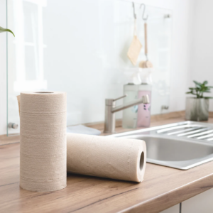 Bamboo Fiber Kitchen Towel – 6 rolls (Kleantab)