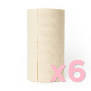 Bamboo Fiber Kitchen Towel – 6 rolls (Kleantab)