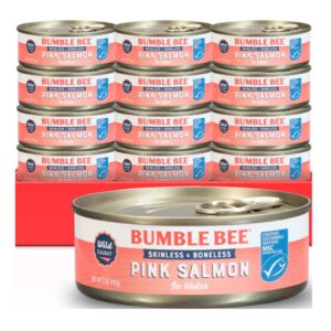 Bumble Bee Skinless and Boneless Canned Wild Caught Pink Salmon 5 Units 5 oz