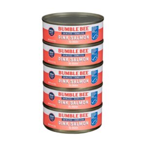 Bumble Bee Skinless and Boneless Canned Wild Caught Pink Salmon 5 Units 5 oz