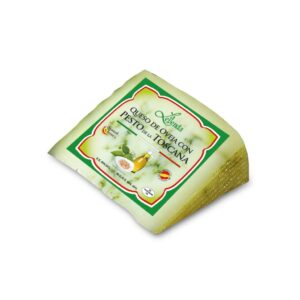 150g Spanish Cheese Cured Sheep Cheese with Italian Tuscan Pesto Wedge (Alpiste)
