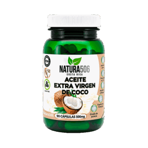 Cápsulas de Aceite extra virgen de Coco (Natura506)