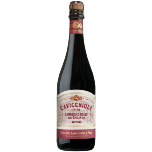 750ml Cavicchioli Lambrusco Rosso Dolce Dell’ Emilia IGT Red Wine (Alpiste)