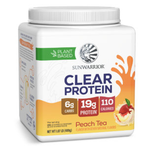 489g Sunwarrior Clear Protein Peach Tea