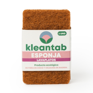 Coconut Fiber Dishwashing Sponge – 3 units (Kleantab)